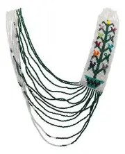 Navajo Native American Tree of Life Seed Bead Necklace SKU228228