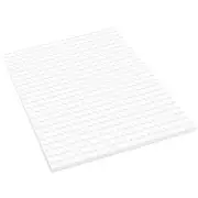 MultiCraft 3D Pop Dots Dual-Adhesive Micro Foam Adhesives White Round, .2" 576/P