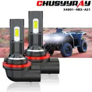 For Honda Foreman Rubicon 520 2020 2021 2022, LED Headlight Hi-Lo Bulb 12V 80W