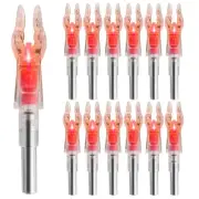 12PCS Lighted Nocks for Arrows with .204 Inside Diameter, High-Visibility8971