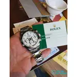 勞力士 116520 尾期 ROLEX 迪通拿 DAYTONA 白面 亮扣 尾期