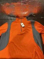 NEW Antigua Delta Pullover Laurel Mang/Steel Orange Size Large 100897 S504