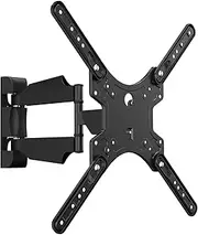 suptek Adjustable TV Wall Mount Swivel and Tilt TV Arm Bracket for Most 32-55 inch LED, LCD Monitor and Plasma TVs up to 70lbs VESA up to 400x400mm (MAFD-L400)