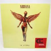 2013 GEFFEN RECORDS NIRVANA IN UTERO BACK TO BLACK 180g VINYL RECORD LP REISSUE