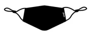 3PLY COTTON FACE MASK (with PM 2.5 Carbon Filter) - CLASSIC BLACK FACE MASK