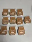 HUGE AUTHENTIC SCENTSY 3.2fl Oz BARS LOT BUNDLE OF 10 "RUM RAISIN COOKIE" WAX