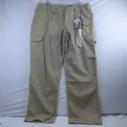 5.11 Womens Taclite Pro Tactical 18 Reg Ripstop Cargo Pants 64360 Khaki Tan NWT