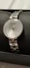 Citizen Eco-Drive Women's Ambiluna Silver-Tone 25mm Wrist Watch EW5500-81A