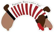 AIMALL Dachshund Toilet U-Shaped Floor Mat, Bathroom Diatom Mud Quick-Drying Absorbent Non-Slip Splash-Proof Foot Mat, Toilet Sludge-Resistant
