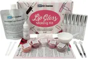 DIY Lip Gloss Making Kit - Make Your Own Lip Gloss Size Name:19 Piece Set