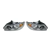 Right & Left Headlight for Nissan Pulsar Hatchback N16 Dark Grey 08/2002-01/2005