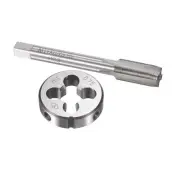 M11x0.75mm Metric Tap and Die Set HSS Machine Thread Tap with Round Die
