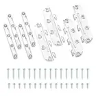 71425 Surface Mounted Bed Rail Brackets Bed Frame Fasteners Hardware with Mo