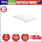 Memory Foam Mattress Topper Cool Gel Bamboo Cover 7-Zone 8CM King