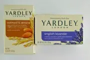 Yardley London Soap English Lavender Oatmeal & Almond 2 Bath Bars New NIB