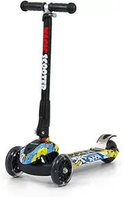 Milly Mally 23685 Magic Scooter Grafitti Model, Multi-Colour
