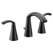 Moen TV6173 Glyde 1.2 GPM Widespread Bathroom Faucet - Black