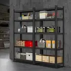 Sharptoo Garage Shelving Shelves Warehouse Storage Rack Steel Pallet Shelf1.5mx2