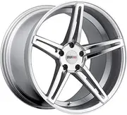 Cray BRICKYARD Silver Wheel with Painted Finish (19 x 9.5 inches /5 x 4 inches, 56 mm Offset)