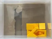 LEGO Parts - Bright Light Orange Slope 45 2 x 1 2/3 Cutout - No 92946 - QTY 5