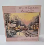 Thomas Kinkade Painter Of Light Village Christmas Puzzle Sealed Vintage 2003