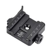 SUNWAYFOTO QR Quick Release Clamp Arca Swiss/RRS Dovetail to Picatinny Adapter