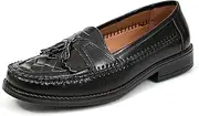 [DEER STAGS] Men's Herman Jet Black Tassel Loafer 12 M (D) US