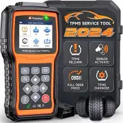 FOXWELL T2000PRO TPMS Tire Pressure Detector Tool Program T10 Sensor OBD Relearn