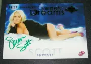 2017 Benchwarmer SPENCER SCOTT Dreamgirls SWEET DREAMS Green Auto/10 PLAYBOY Hot