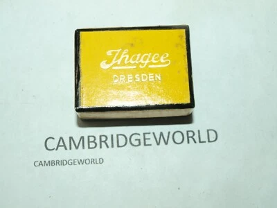 EXAKTA IHAGEE DRESDEN NEW FOCUSING SCREEN BOX with VELVET INTERIOR IHAGEE LOGO