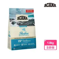 在飛比找momo購物網優惠-【ACANA】無穀愛貓配方 海洋盛宴貓 1.8公斤 多種魚含