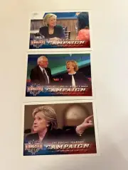 2016 Decision Campaign Moments Hillary Clinton "3-card lot"