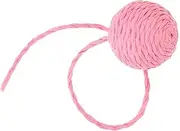 Innovative Cat Scratching Post Add-ons: Sisal Rope Balls Fuzzy Tails for Indoor Play