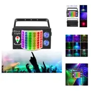 3-in-1 Disco Party Lights, LED DJ Rave Strobe Lights, Sound Activated Remote ...
