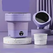 Portable Washing Machine, 12L, with 3 Modes Cleaning for Underwear, Baby Clothes, Sock, Small Delicate Products.Mini Foldable Travel Washing Machine and Dryer Combo for Apartment, Home, Hotel,