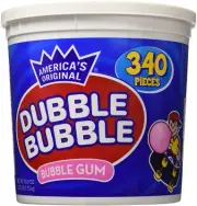 Dubble Bubble Bubble Gum Tub 340 Individually wrapped