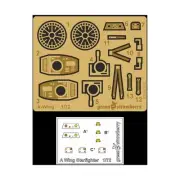 Greenstraw Modelling Ac RZ 1 A-Wing - Junior/Basic Detail Set, Bandai (1/ New