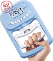 Electronic Hand Dynamometer Grip Strength Tester 396lbs Digital Trainer