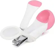 Portable Hedgehog Nail Clipper with Magnifying Glass Durable Pet Grooming Scissors for Animals for Hedgehogs Hamsters and More Random Color