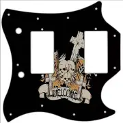 SG Standard Pickguard Custom Gibson Graphical Guitar Pick Guard Skulls Reapers