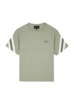 Emporio Armani Kids Logo Cotton T-shirt (4-16 Years) - Green Khaki - 14YR (14 Years) 14YR (14 years)