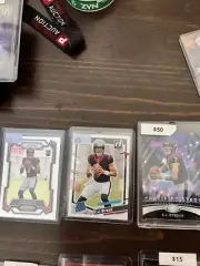 2023 Panini Prizm CJ STROUD ROOKIE CARDS & REFRACTOR LOT (3)HOTTEXANS