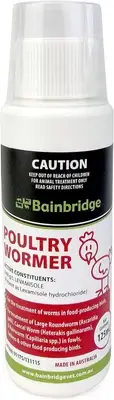 Bainbridge Poultry Wormer, 125 Ml