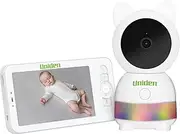 Uniden BW6181R -Super HD 5” Smart Baby Camera/Monitor with Smartphone Access and Customisable Animated Night Light