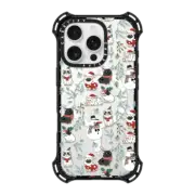 iPhone 16 Pro Bounce Case MagSafe Compatible Christmas Frenchie