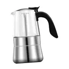 Moka Pot Valentines Day Gift Transparent 300ml Mocha Machine for Camping
