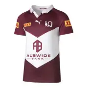 QLD Maroons SOO Puma Mens Captain Run Jersey by Sporting House