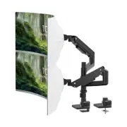 PUTORSEN 17-49 inch Premium Aluminum Heavy Duty Dual Monitor Arm for Ultrawid...