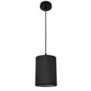 Pooky15 Fabric Pendant Lights Black | Marden Designer
