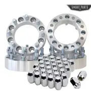 4 QTY 2" 8x170 Wheel Spacers Adapters with M14-1.5 threads + 32QTY Lug Nuts Ford